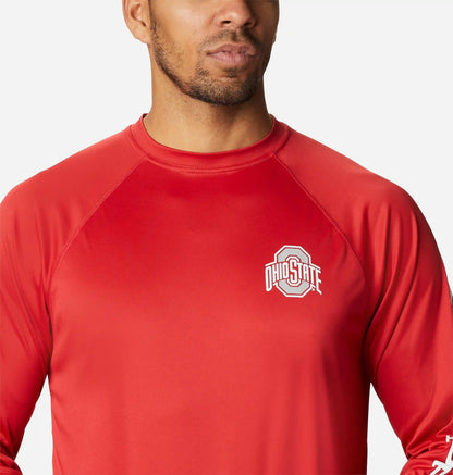 Men's Collegiate PFG Terminal Tackle Long Sleeve Shirt - Ohio State