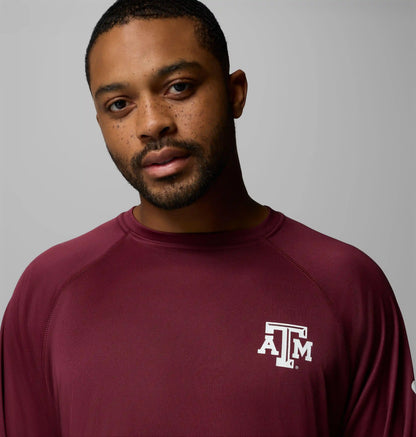 Men's Collegiate PFG Terminal Tackle Long Sleeve Shirt - Texas A&M