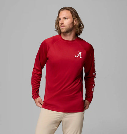 Men's Collegiate PFG Terminal Tackle Long Sleeve Shirt - Alabama