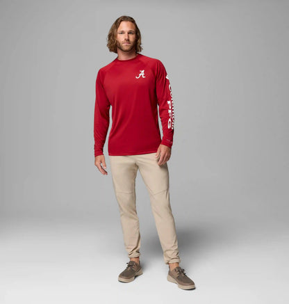 Men's Collegiate PFG Terminal Tackle Long Sleeve Shirt - Alabama