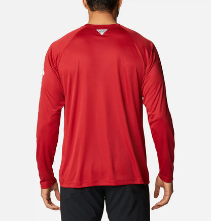 Men's Collegiate Terminal Tackle LS Shirt - Arkansas
