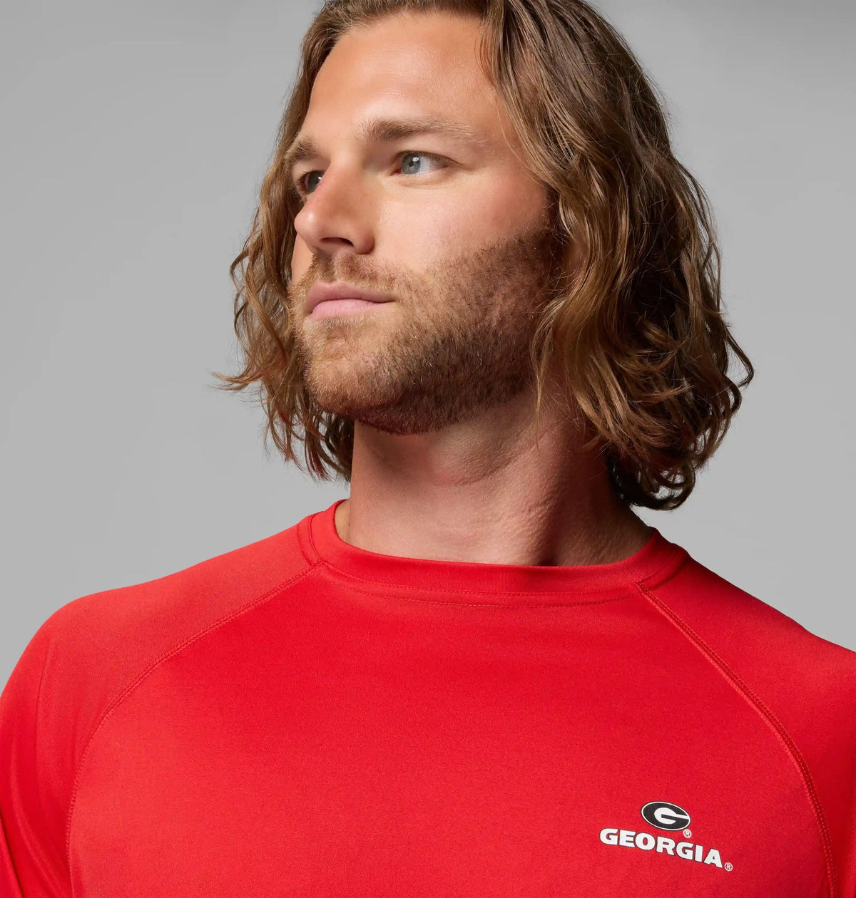 Men's Collegiate PFG Terminal Tackle Long Sleeve Shirt - Georgia