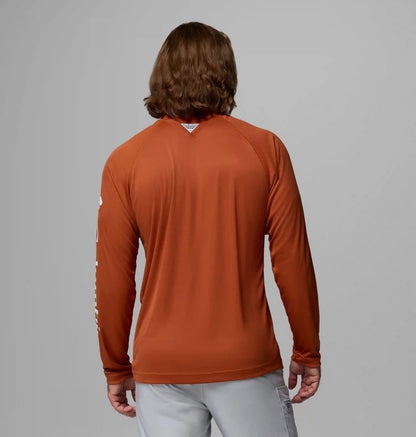Men's Collegiate PFG Terminal Tackle Long Sleeve Shirt - Texas
