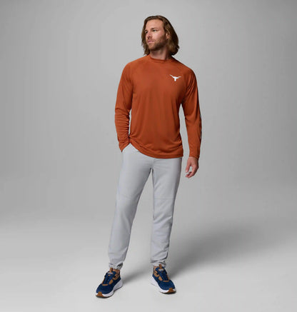 Men's Collegiate PFG Terminal Tackle Long Sleeve Shirt - Texas