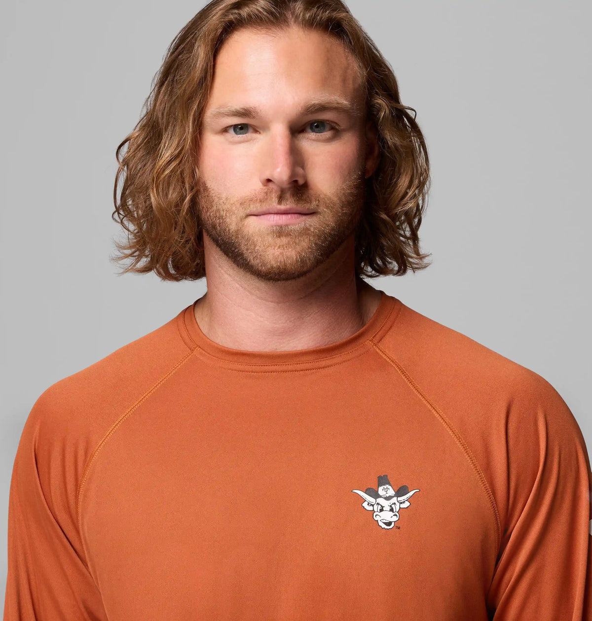 Men's Collegiate PFG Terminal Tackle Long Sleeve Shirt - Texas