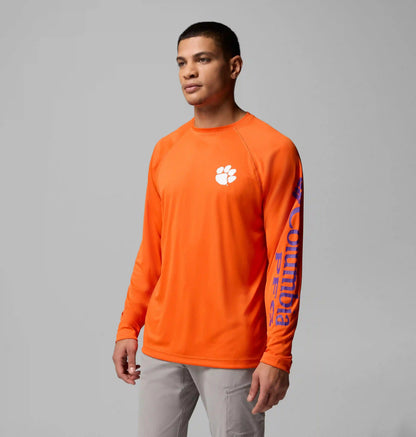 Men's Collegiate PFG Terminal Tackle Long Sleeve Shirt - Clemson