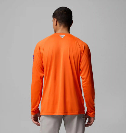 Men's Collegiate PFG Terminal Tackle Long Sleeve Shirt - Clemson