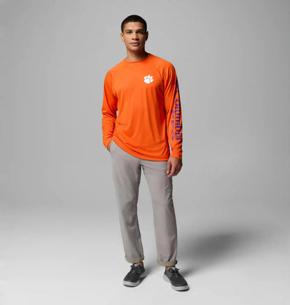 Men's Collegiate PFG Terminal Tackle Long Sleeve Shirt - Clemson