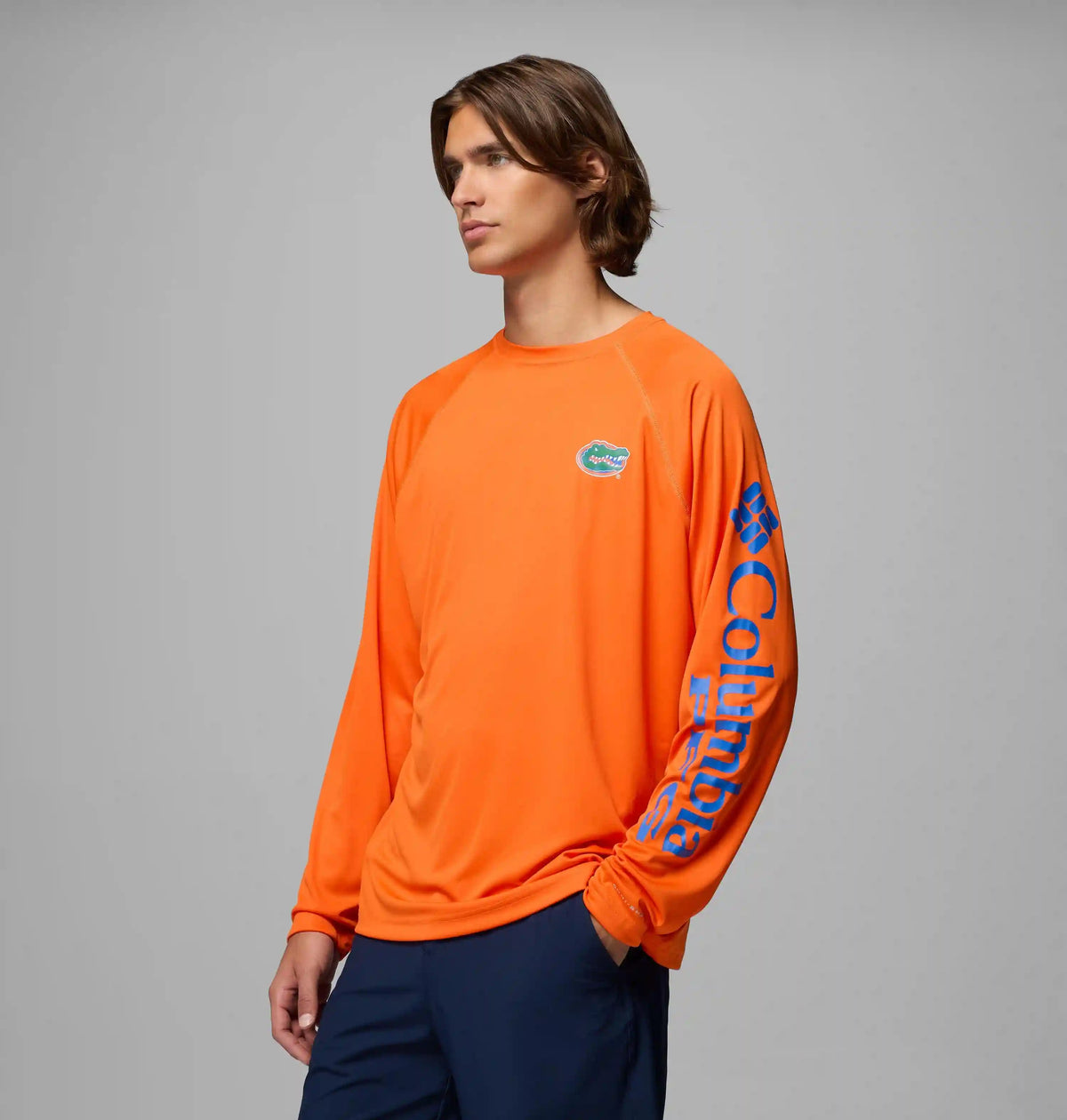 Men's Collegiate PFG Terminal Tackle Long Sleeve Shirt - Florida