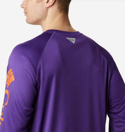 Men's Collegiate PFG Terminal Tackle Long Sleeve Shirt - Clemson