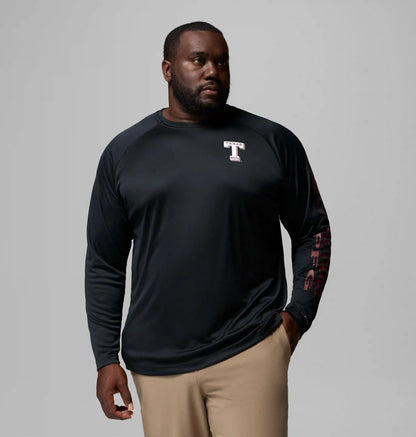 Men's Collegiate PFG Terminal Tackle Long Sleeve Shirt - Big - Texas A&M