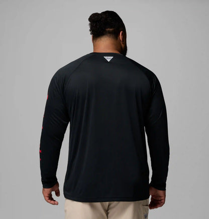 Men's Collegiate PFG Terminal Tackle Long Sleeve Shirt - Big - Georgia