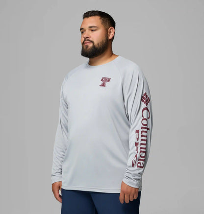 Men's Collegiate PFG Terminal Tackle Long Sleeve Shirt - Big - Texas A&M