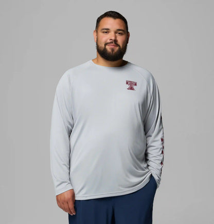 Men's Collegiate PFG Terminal Tackle Long Sleeve Shirt - Big - Texas A&M