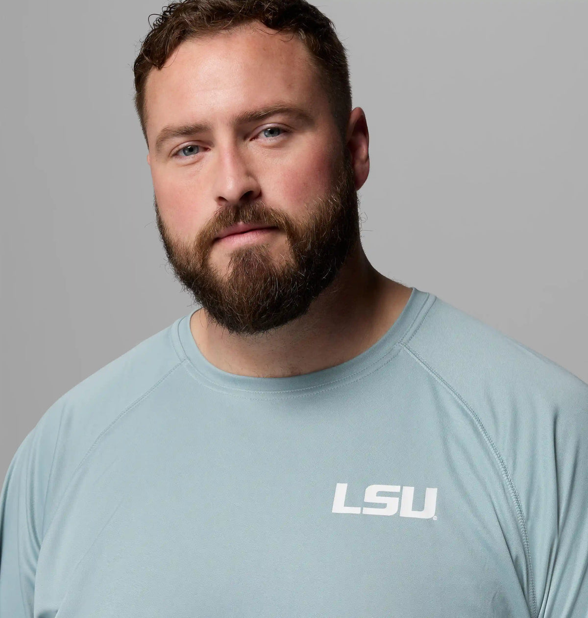 Men's Collegiate PFG Terminal Tackle Long Sleeve Shirt - Big - LSU