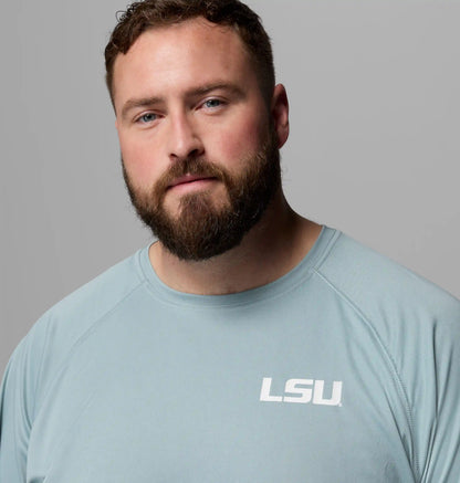 Men's Collegiate PFG Terminal Tackle Long Sleeve Shirt - Big - LSU