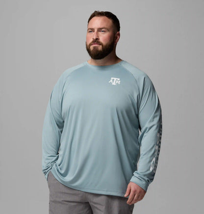 Men's Collegiate PFG Terminal Tackle Long Sleeve Shirt - Big - Texas A&M