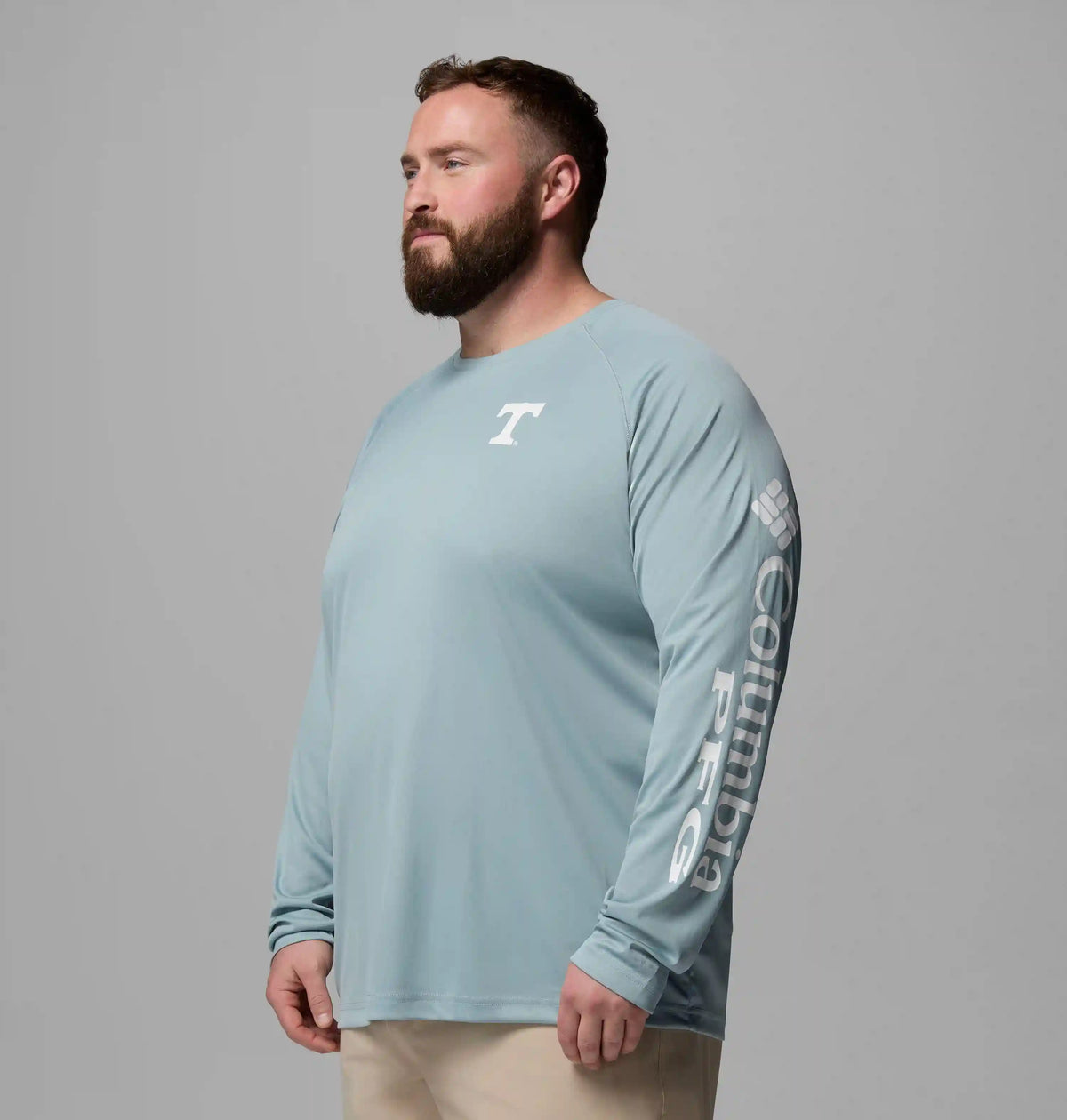 Men's Collegiate PFG Terminal Tackle Long Sleeve Shirt - Big - Tennessee