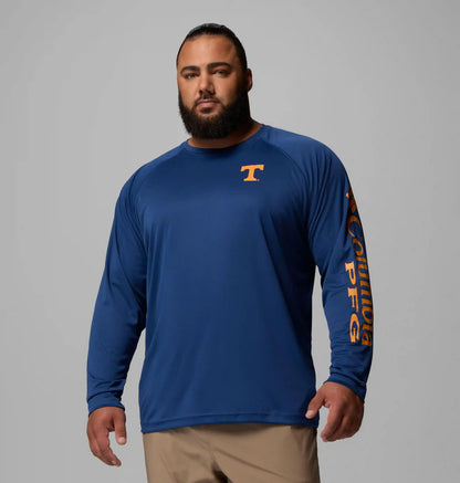 Men's Collegiate PFG Terminal Tackle Long Sleeve Shirt - Big - Tennessee