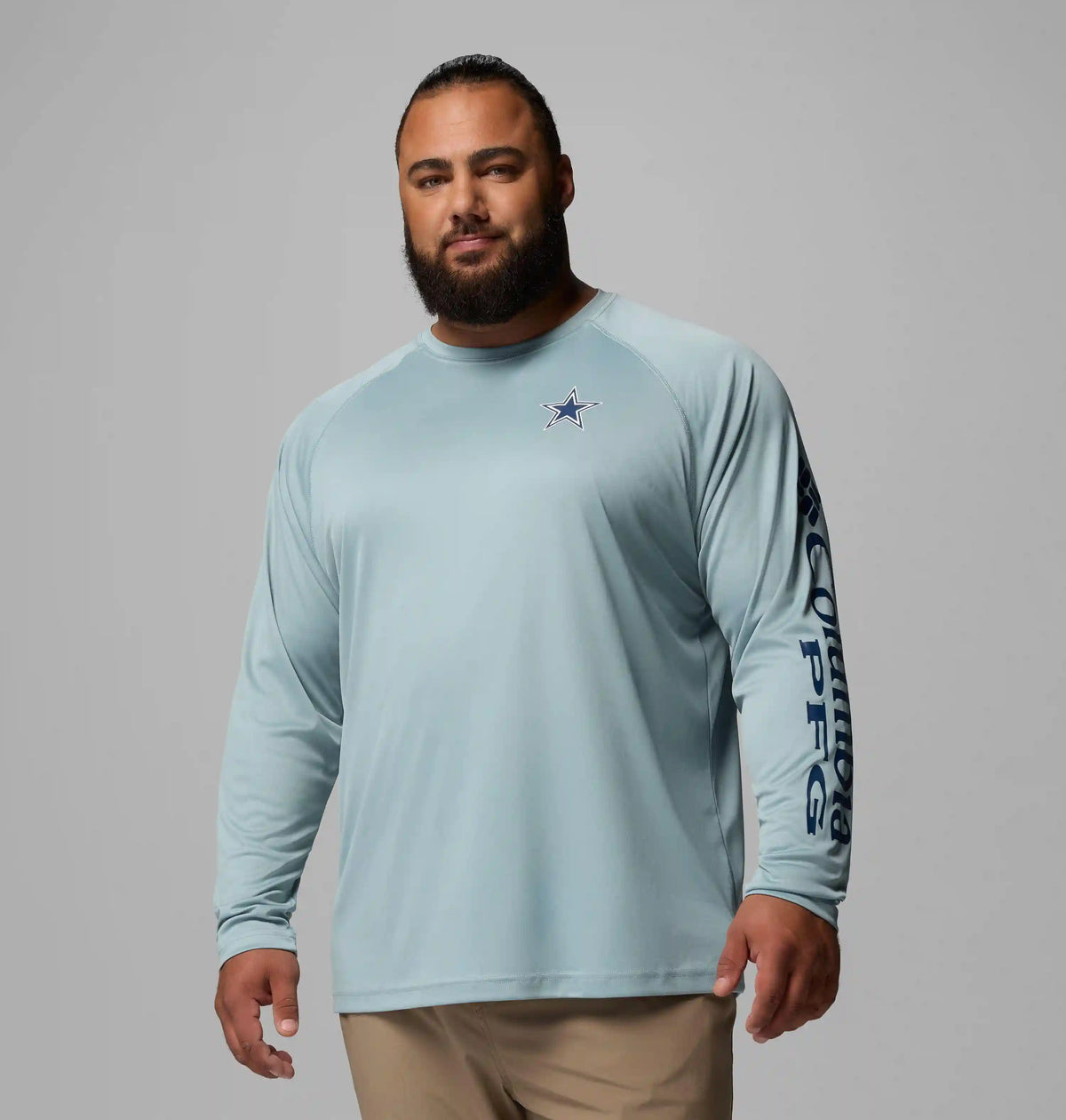 Men's PFG Terminal Tackle Long Sleeve Shirt - Big - Dallas