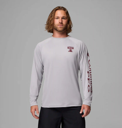 Men's Collegiate PFG Terminal Tackle Long Sleeve Shirt - Tall - Texas A&M