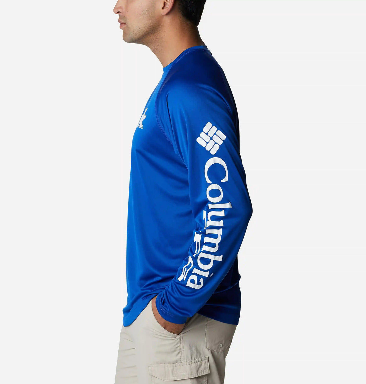 Men's Collegiate PFG Terminal Tackle Long Sleeve Shirt - Tall - Kentucky