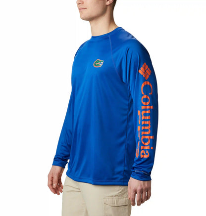 Men's Collegiate PFG Terminal Tackle Long Sleeve Shirt - Tall - Florida