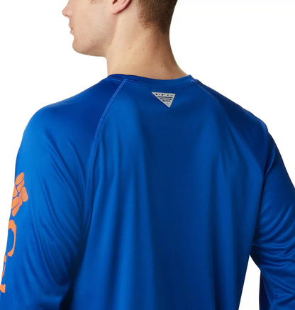 Men's Collegiate PFG Terminal Tackle Long Sleeve Shirt - Tall - Florida