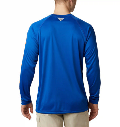 Men's Collegiate PFG Terminal Tackle Long Sleeve Shirt - Tall - Florida