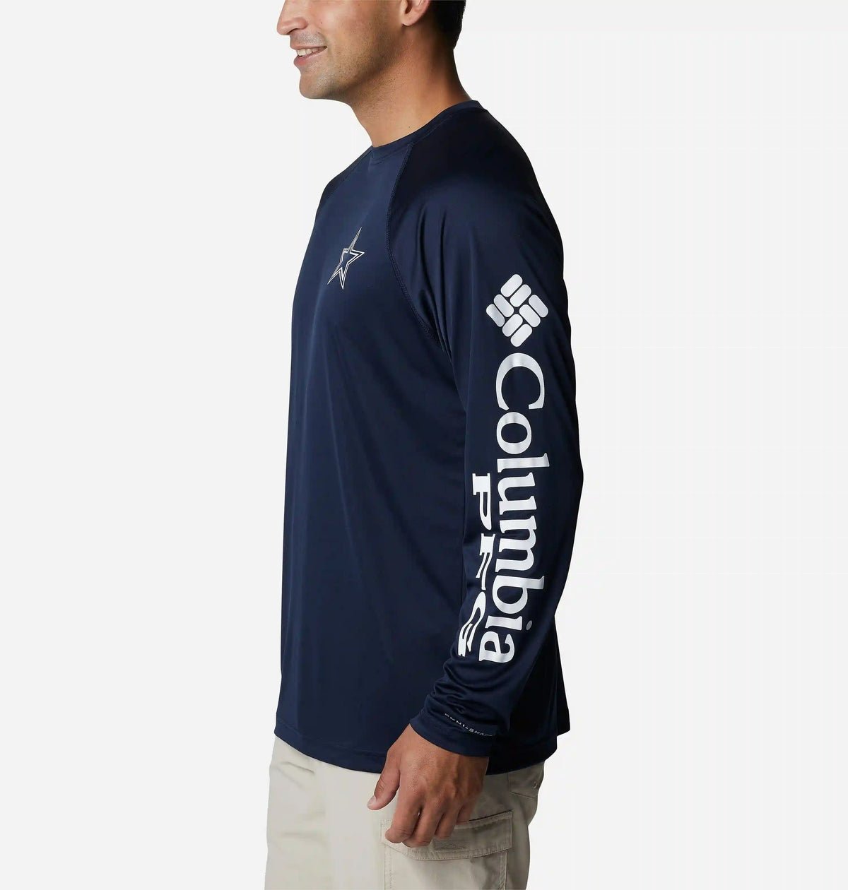 Men's PFG Terminal Tackle Long Sleeve Shirt - Tall - Dallas