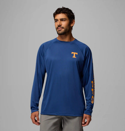 Men's Collegiate PFG Terminal Tackle Long Sleeve Shirt - Tall - Tennessee