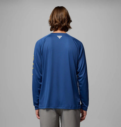 Men's Collegiate PFG Terminal Tackle Long Sleeve Shirt - Tall - LSU