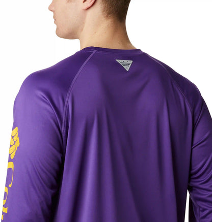 Men's Collegiate PFG Terminal Tackle Long Sleeve Shirt - Tall - LSU