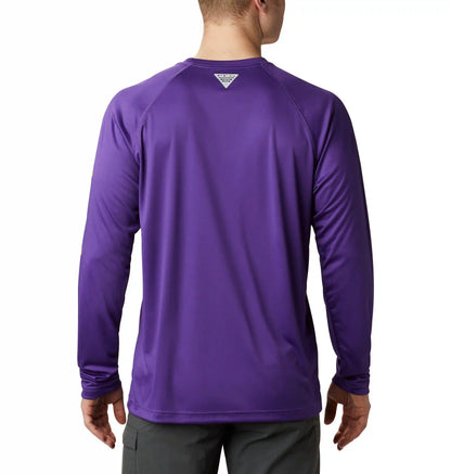 Men's Collegiate PFG Terminal Tackle Long Sleeve Shirt - Tall - LSU