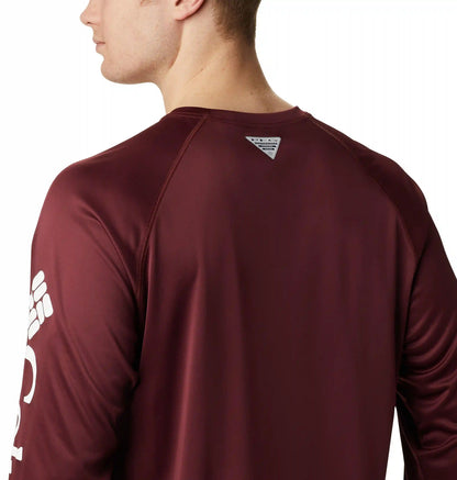Men's Collegiate PFG Terminal Tackle Long Sleeve Shirt - Tall - Texas A&M