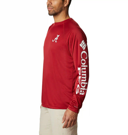 Men's Collegiate PFG Terminal Tackle Long Sleeve Shirt - Tall - Alabama