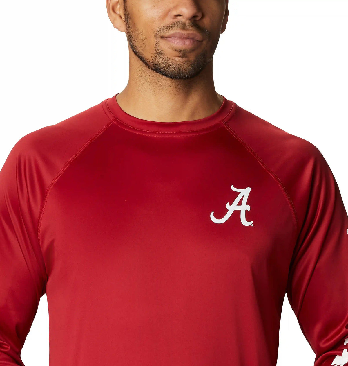 Men's Collegiate PFG Terminal Tackle Long Sleeve Shirt - Tall - Alabama