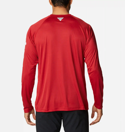 Men's Collegiate PFG Terminal Tackle Long Sleeve Shirt - Tall - Arkansas