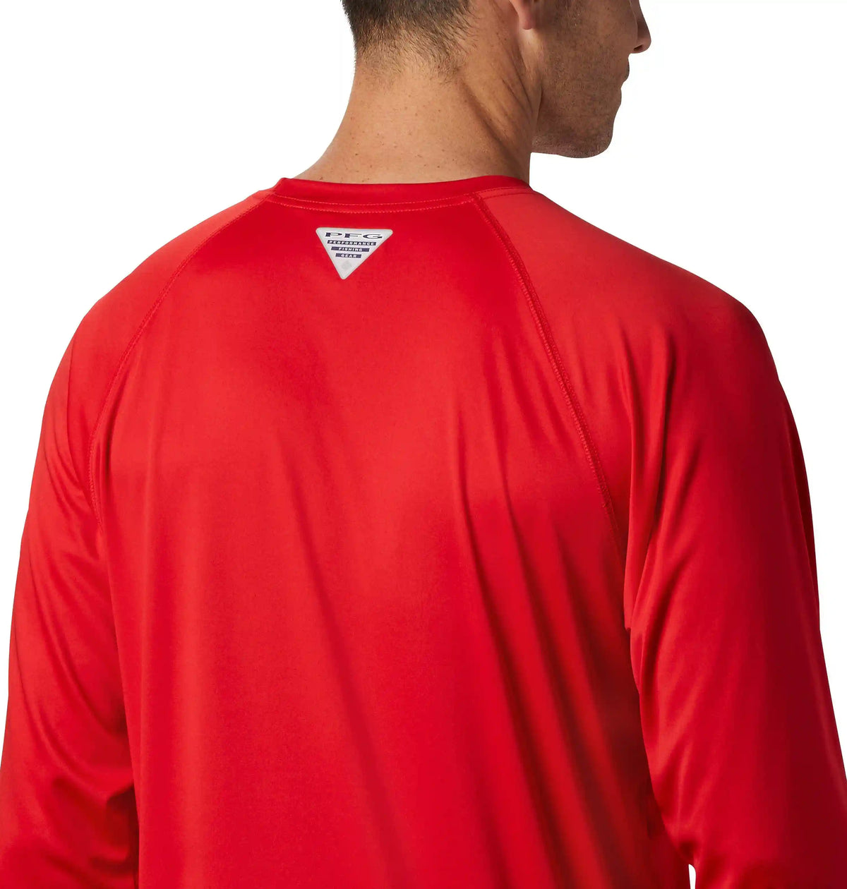 Men's Collegiate PFG Terminal Tackle Long Sleeve Shirt - Tall - Georgia