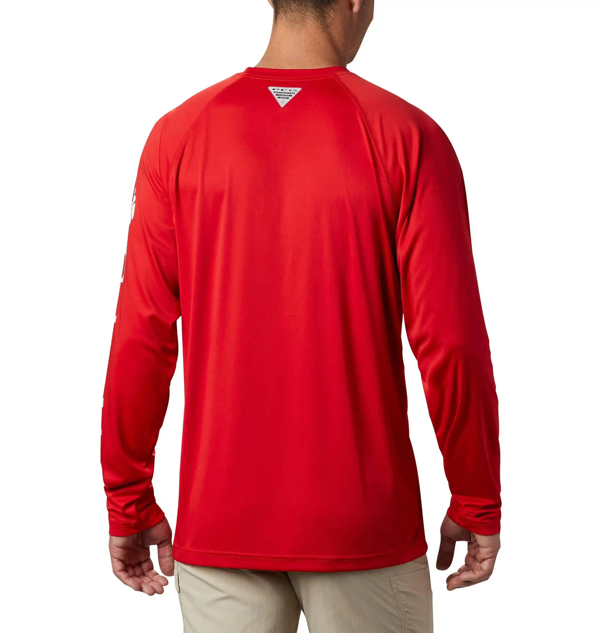 Men's Collegiate PFG Terminal Tackle Long Sleeve Shirt - Tall - Georgia