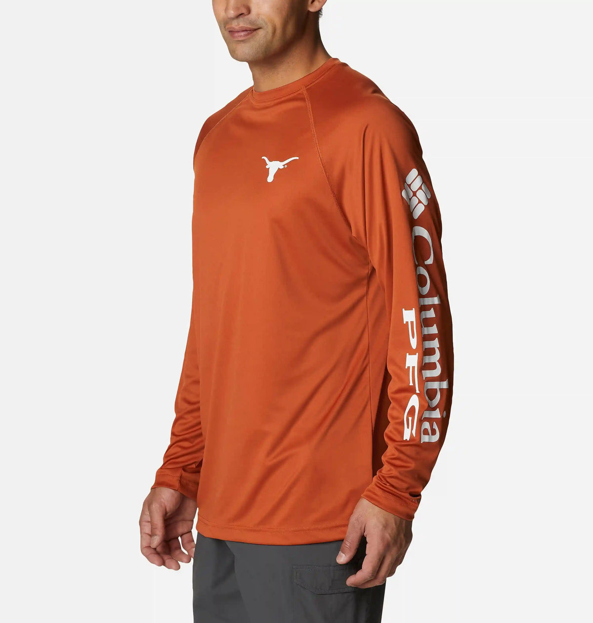 Men's Collegiate PFG Terminal Tackle Long Sleeve Shirt - Tall - Texas