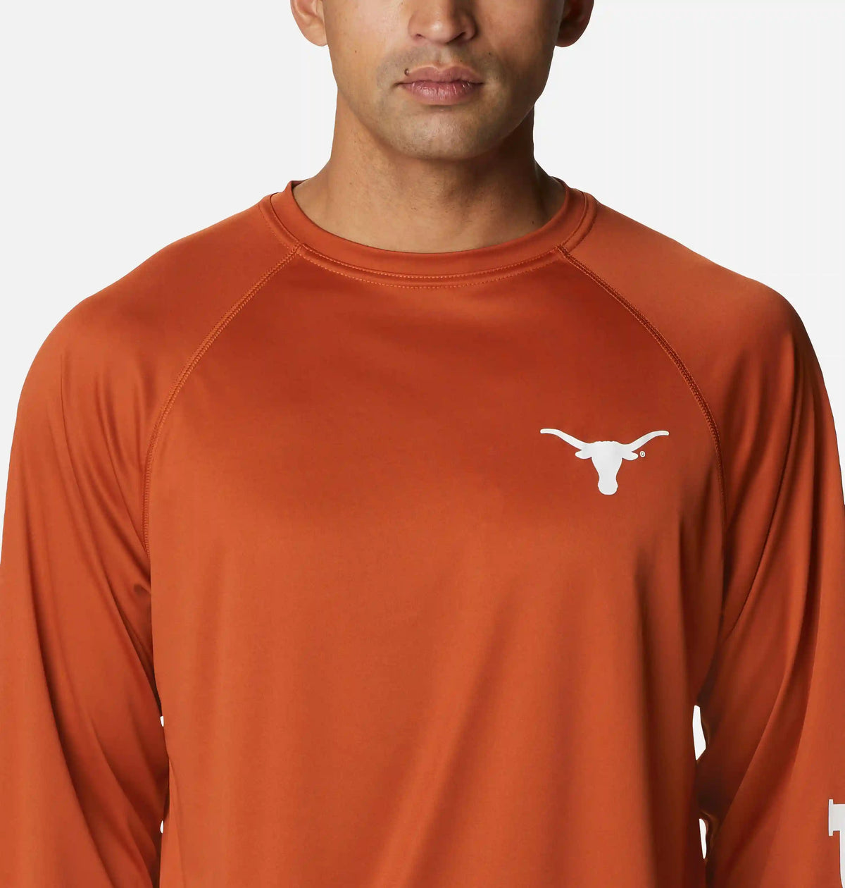 Men's Collegiate PFG Terminal Tackle Long Sleeve Shirt - Tall - Texas