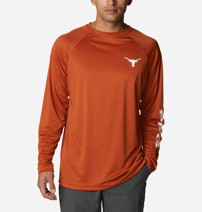 Men's Collegiate PFG Terminal Tackle Long Sleeve Shirt - Tall - Texas
