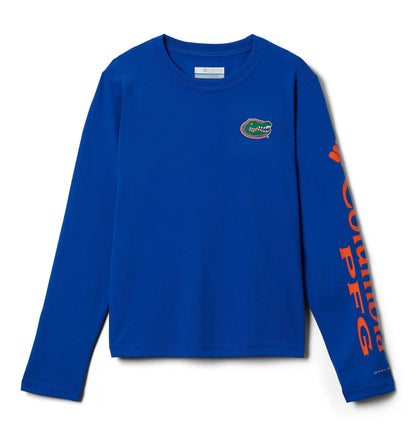 Kids' Collegiate PFG Terminal Tackle Long Sleeve Shirt - Florida