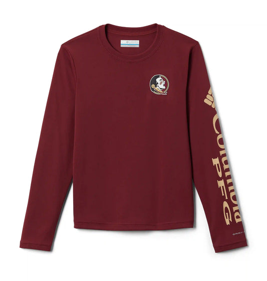 Kids' Collegiate PFG Terminal Tackle Long Sleeve Shirt - Florida State