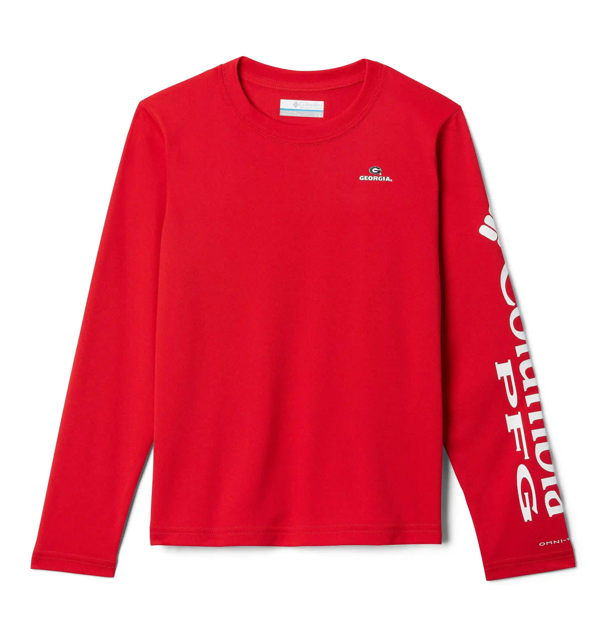 Kids' Collegiate PFG Terminal Tackle Long Sleeve Shirt - Georgia