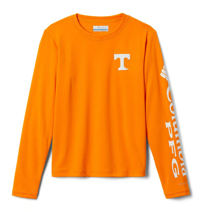 Kids' Collegiate PFG Terminal Tackle Long Sleeve Shirt - Tennessee