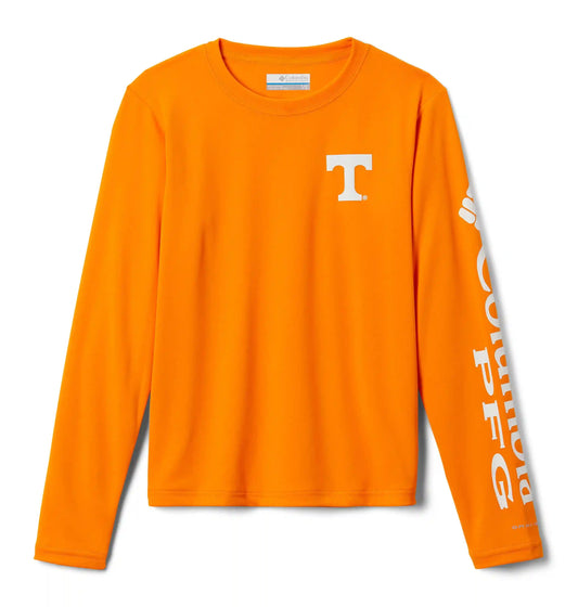 Kids' Collegiate PFG Terminal Tackle Long Sleeve Shirt - Tennessee