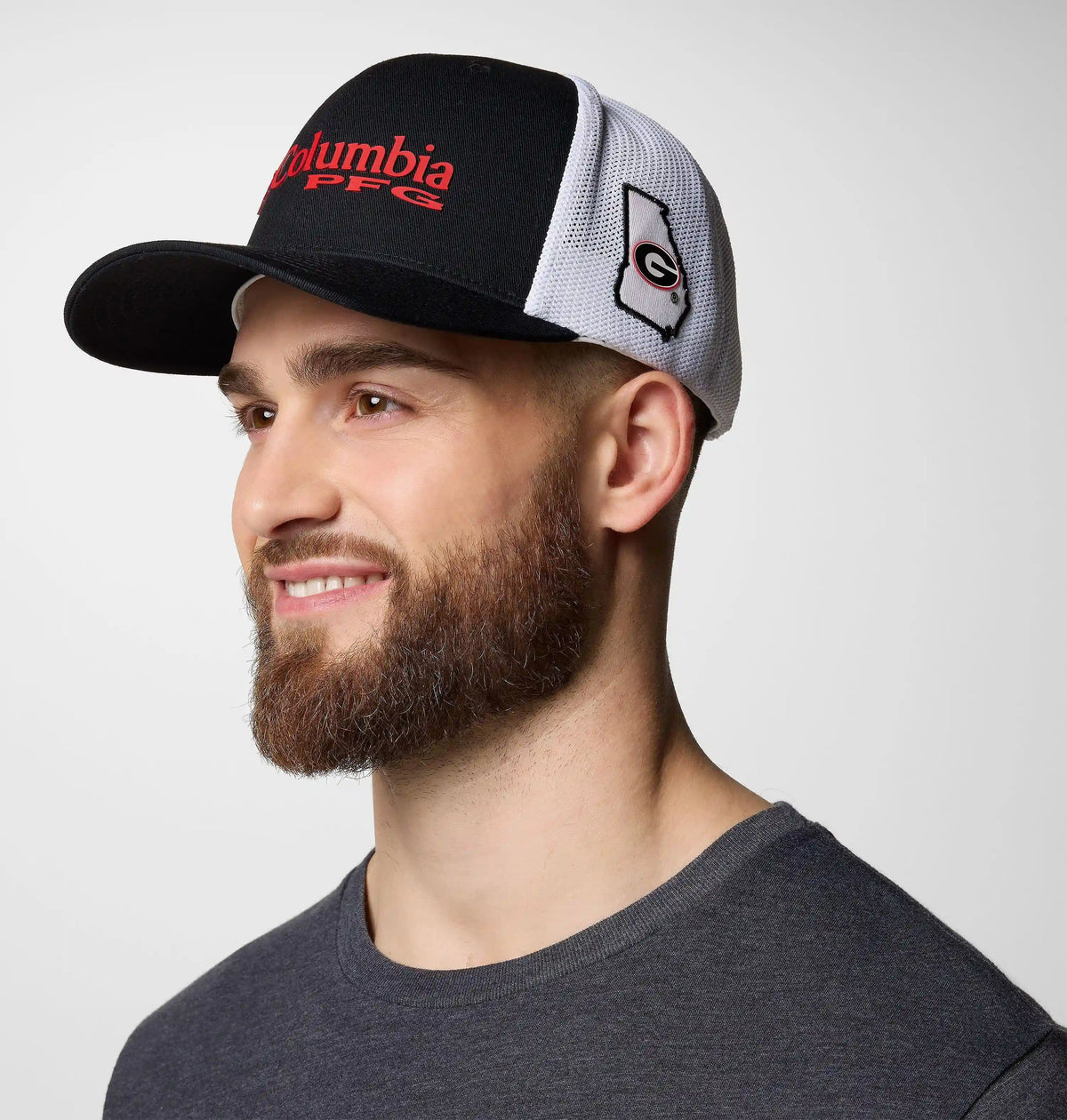PFG Mesh Snap Back Ball Cap - Georgia