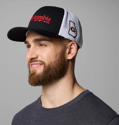 PFG Mesh Snap Back Ball Cap - Georgia